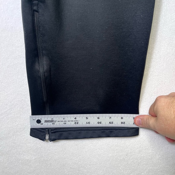 Nike Dri-Fit Sweatpants Joggers Mens L Black Zip Legs Workout Comfy Running 2505 - Picture 7 of 10